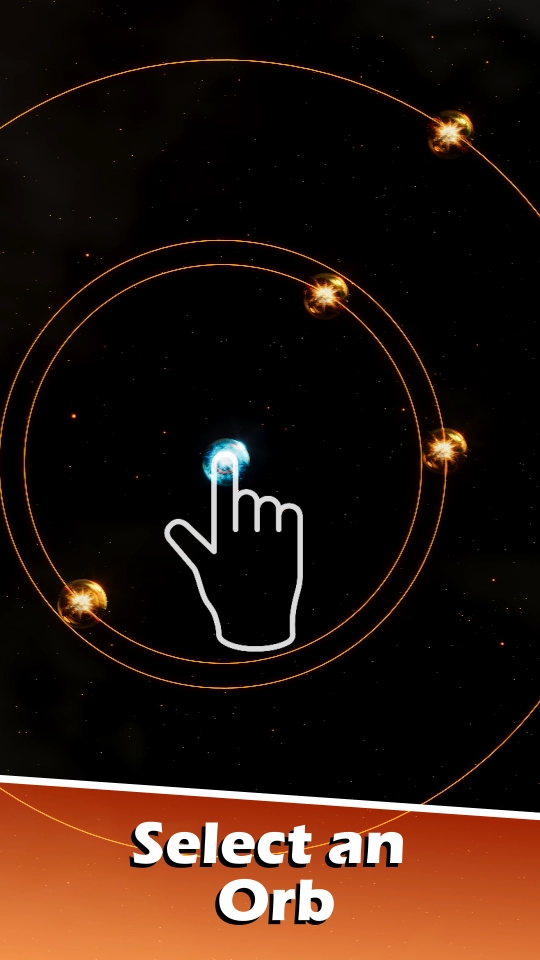 Orbit Destruction energy theme showing a collision trail.