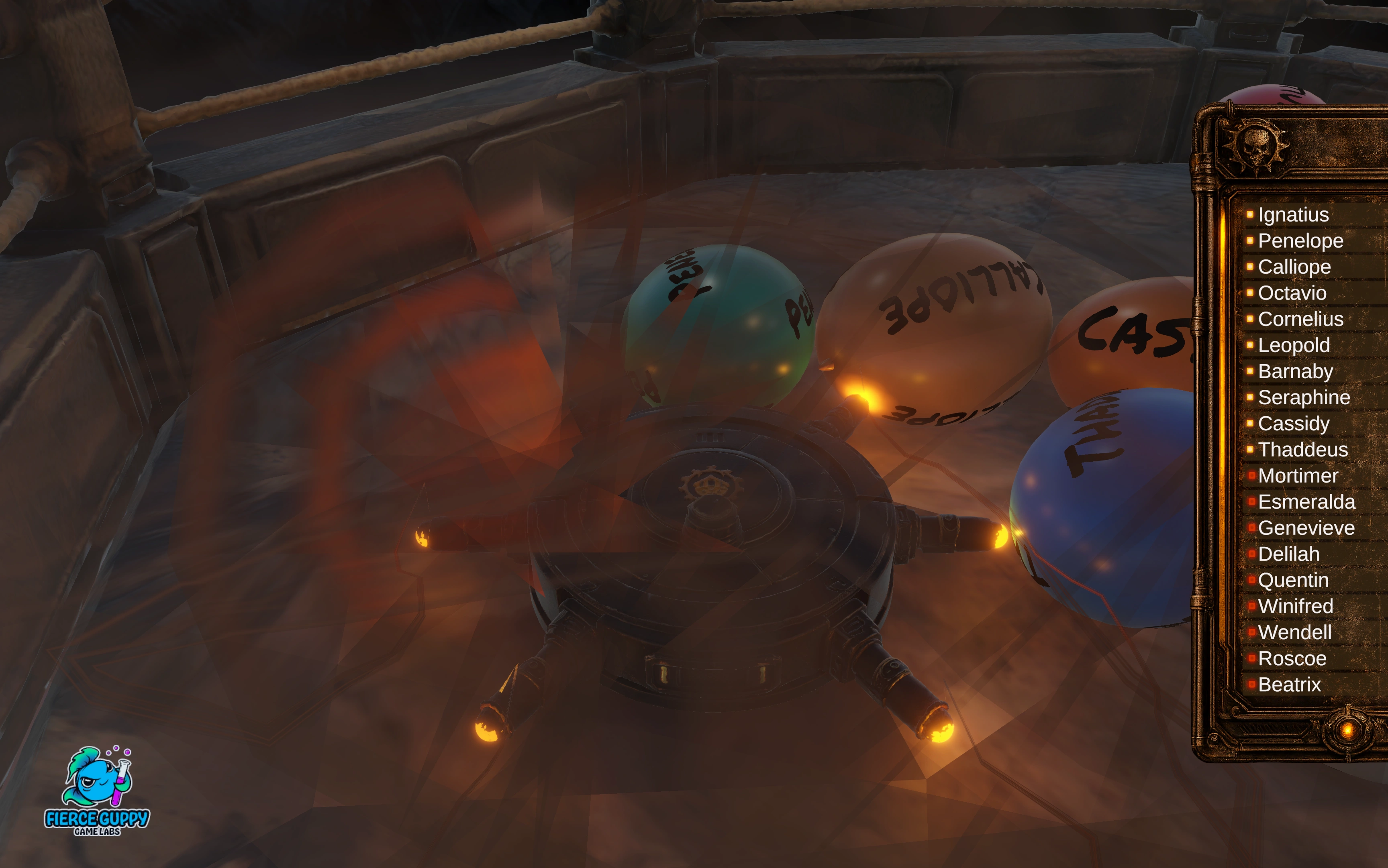 Balloon Pop bot eliminating a participant balloon
